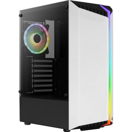 Aerocool Bionic „Midi Tower“ kompiuterio korpusas, Balta