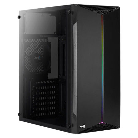 Aerocool Split Midi Tower, juodas