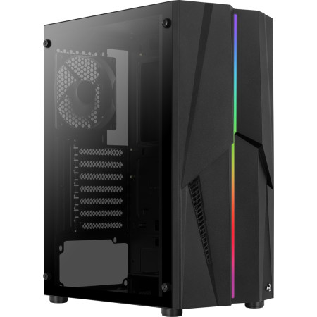 Aerocool Mecha „Midi Tower“ kompiuterio korpusas Juoda