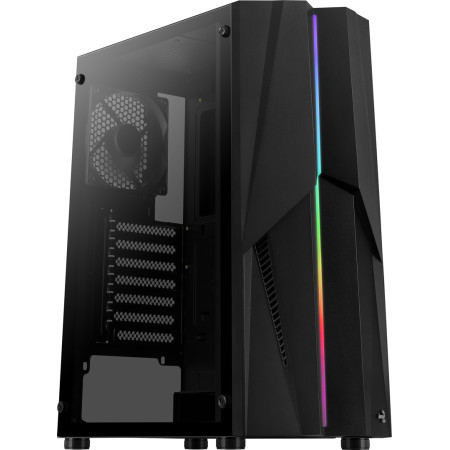 Aerocool Mecha „Midi Tower“ kompiuterio korpusas Juoda