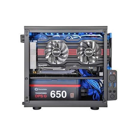 Thermaltake Core V1 Kubas Juoda