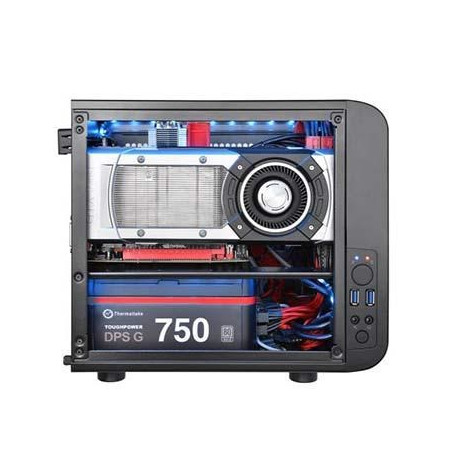Thermaltake Core V1 Kubas Juoda