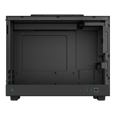 DeepCool CH160 PLUS Mažo formato kompiuterio korpusas Juoda