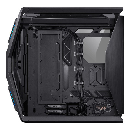 ASUS ROG Hyperion GR701 BTF Edition Tower Juoda, Permatomas