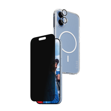 PanzerGlass ® | CARE 3-in-1 Flagship Privacy Bundle iPhone 17