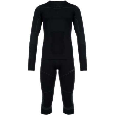 VIKING Bamboo 3/4 vyriški apatiniai, dydis L, juodi