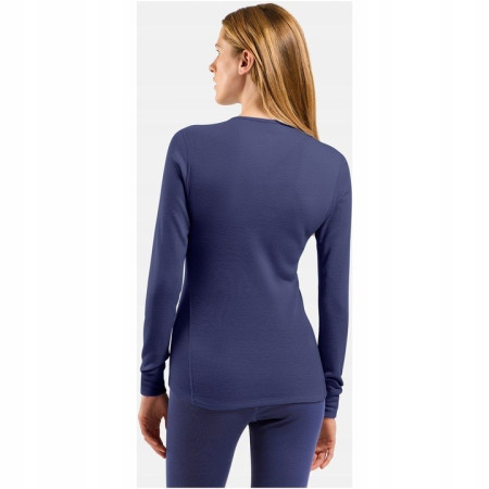 Odlo ACTIVE WARM ilgomis rankovėmis apykaklė l/s, dydis M, mėlyna