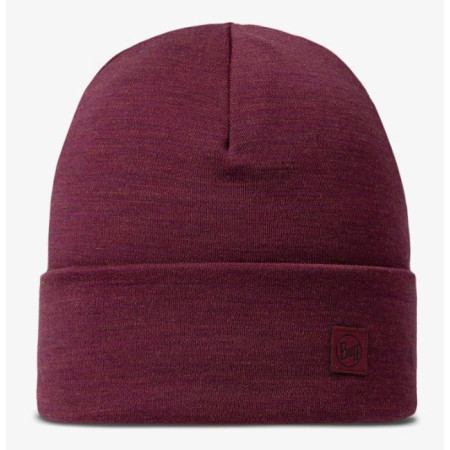 Buff Sunkiosios Merino Vilnos Kepurė Raudona