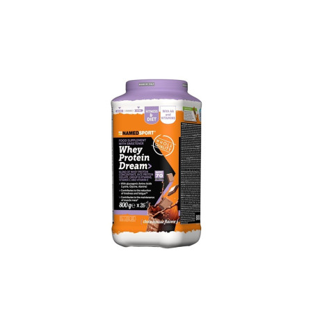 Baltymų papildas - NAMEDSPORT Whey Protein Dream / šokoladiniai putėsiai