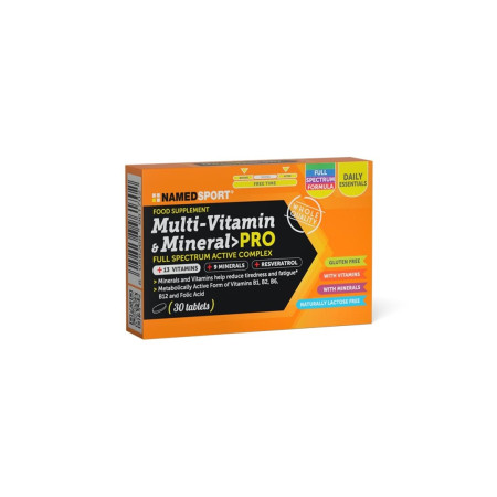 NAMEDSPORT Multivitaminai ir mineralai Pro