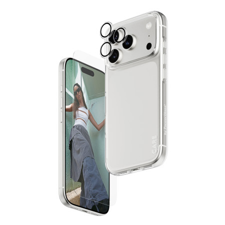 PanzerGlass SAFE. | CARE by ® 3-in-1 madingas komplektas iPhone 17 Pro