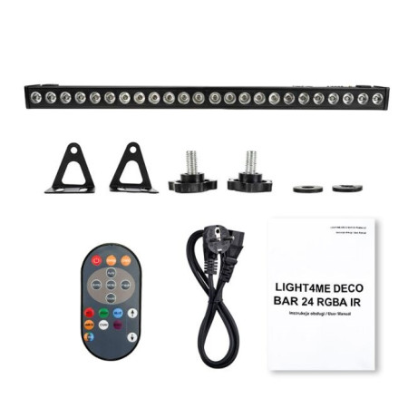 LIGHT4ME DECO BAR 24 RGBA IR - apšvietimo juosta