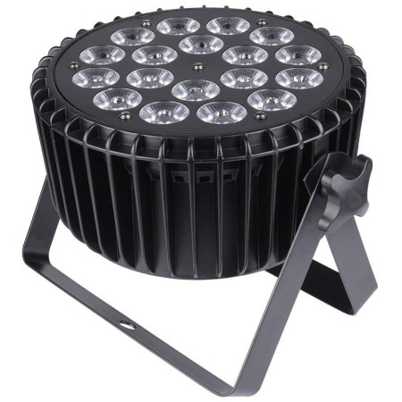 LIGHT4ME ALU QUAD PAR 18x6W RGBW - scenos prožektorius