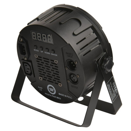 LIGHT4ME PENTA PAR 8x12W MKII RGBWA - RGB LED prožektorius