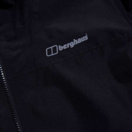 BERGHAUS Deluge Pro 3.0 - vyriška lietaus striukė, dydis M (juoda)