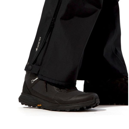 Berghaus Hillwalker vyriškos lietaus kelnės M dydžio, juodos