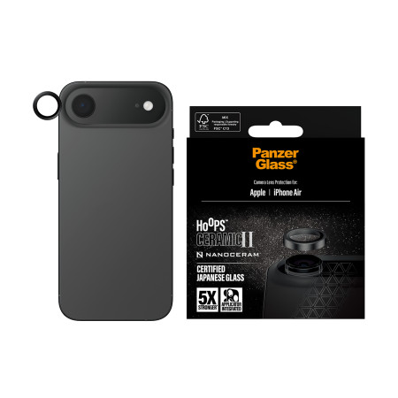PanzerGlass® Hoops® Keraminis II Kamera Objektyvo Apsaugos Filtras iPhone Air