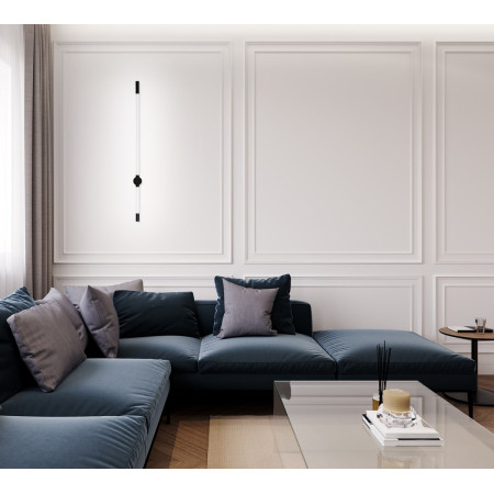 Activejet LED sieninis šviestuvas AJE-LUNGO Juodas