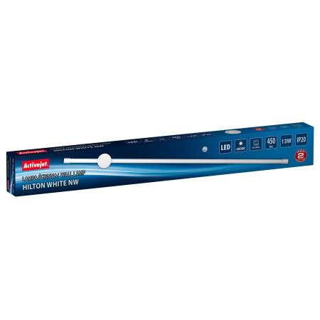 Activejet LED sieninis šviestuvas AJE-HILTON Baltas NW