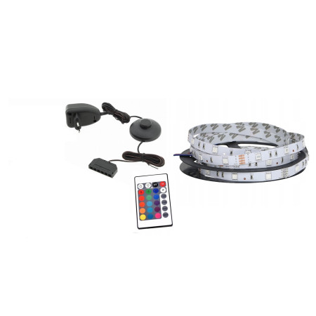 QIU naktinės spintelės apšvietimas 2 vnt. RGB