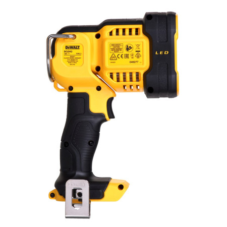 DeWALT DCL043-XJ Darbinis šviestuvas LED Juoda, Geltona