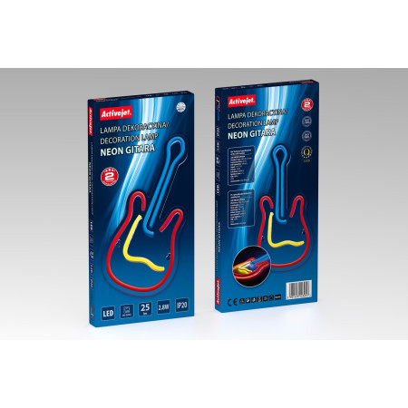 Activejet Neoninė LED AJE-NEON GITARA