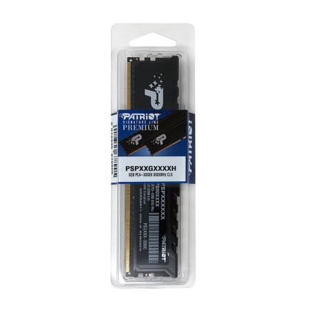 Patriot Premium Black 16GB DDR4 3200MHz RAM modulis