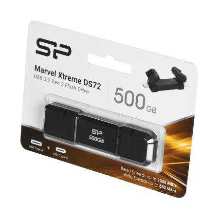 Silicon Power DS72 USB atmintukas 500 GB
