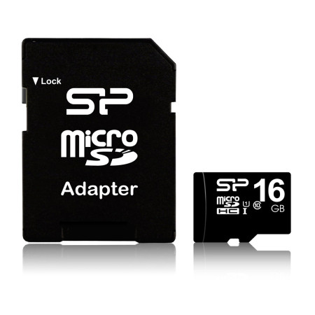 Silicon Power 16GB MicroSDHC atminties kortelė