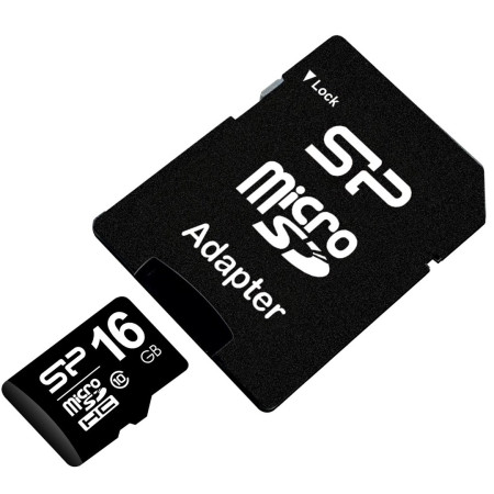 Silicon Power 16GB MicroSDHC atminties kortelė