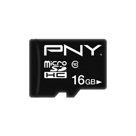 PNY Performance Plus 16GB MicroSDHC atminties kortelė