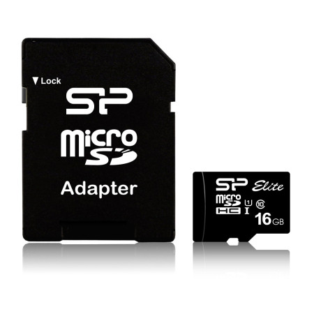Silicon Power Elite 16GB MicroSDHC Klasės 10 UHS-I