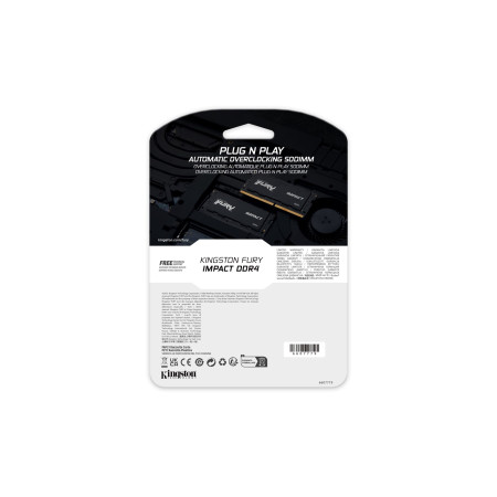 Kingston FURY Impact DDR4 32GB 3200MT/s