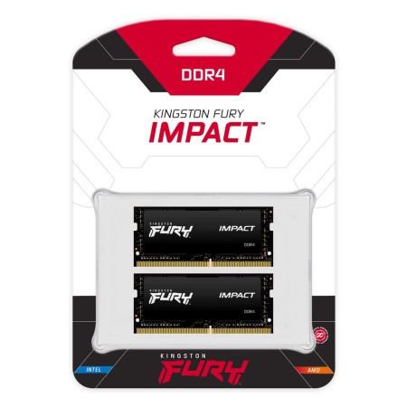Kingston Technology FURY Impact 64 GB DDR4 3200 MT/s atminties modulis