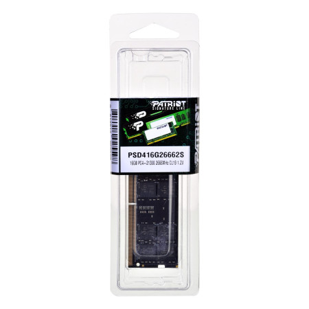 Patriot Memory PSD416G26662S 16GB DDR4 2666 MHz atminties modulis