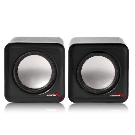 Audiocore AC870 B 2 krypčių 3 W Juoda, Pilka