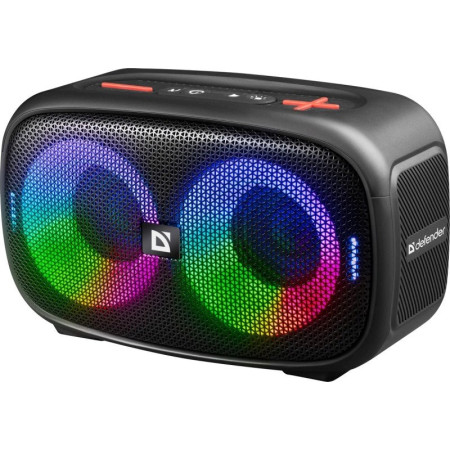 DEFENDER Q5 Bluetooth garsiakalbis 20W su LED, BT, FM, USB, TWS