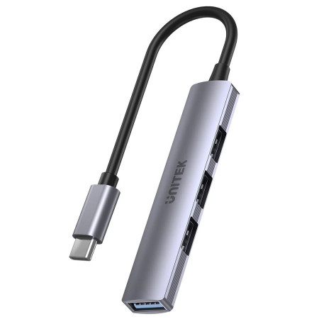 HUB Unitek H1208B USB-C / 3x USB-A 2.0, USB-A 3.0