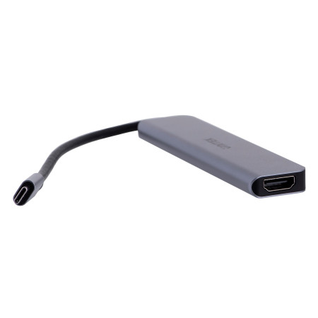 UNITEK HUB USB-C H1118A su USB-A x3, USB-C, HDMI, SD, microSD