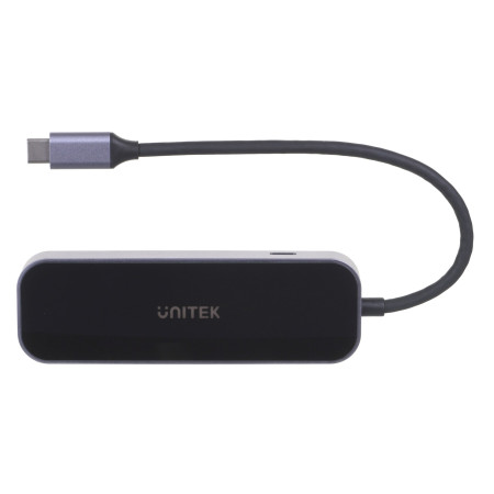 UNITEK USB-C 3.1 Koncentratorius su RJ-45, 3xUSB-A, HDMI, 4K, PD100W