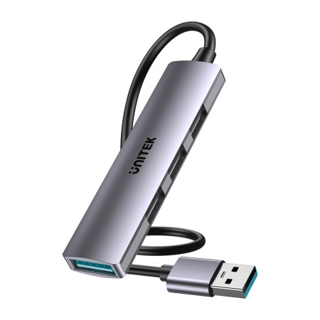 UNITEK Kompaktiškas USB-A Hub su 3x USB 2.0 ir 3.0