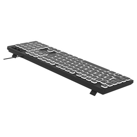 Savio KB-04 klaviatūra Namams / biurui USB QWERTY JK tarptautinė Juoda