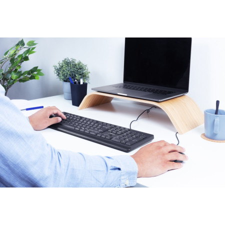 Trust Primo USB klaviatūra, QWERTY, juoda