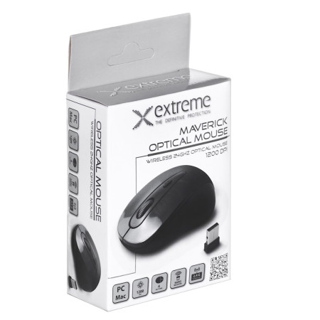 Extreme XM104K Kompiuterio Pelė USB A Tipo Optinė 1000 DPI Dešinės Rankos