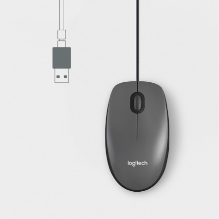Logitech 910-006652 kompiuterio pelė USB A tipo 1000 DPI