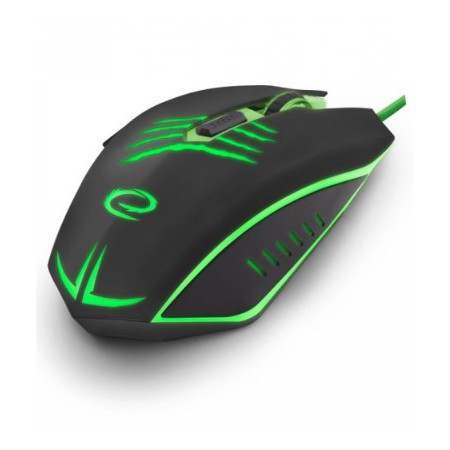 Esperanza EGM209G kompiuterio pelė Dešinės rankos USB A tipo Optinis 2400 DPI