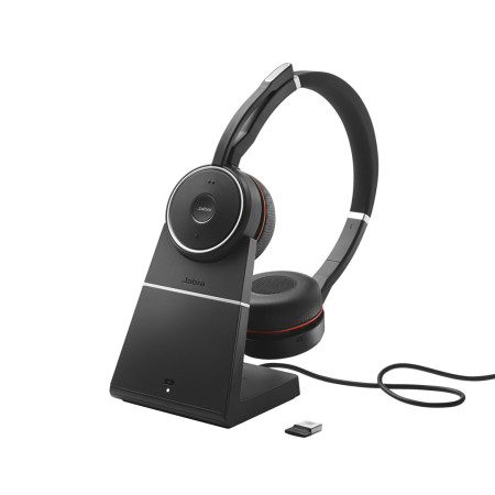 Jabra Evolve 75 SE laisvų rankų įranga, juoda