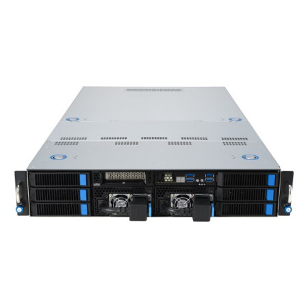 ASUS 90SF0251-M004X0 serverio platforma Intel C741 Stovas (2U) Juoda, Plienas