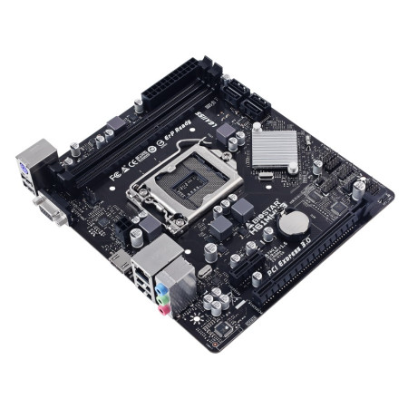 Biostar H61MHV3 pagrindinė plokštė Intel H61 LGA 1155 micro ATX
