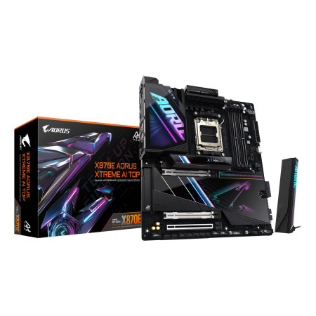 GIGABYTE X870E AORUS XTREME AI TOP AMD X870E AM5 lizdas Prailgintas ATX